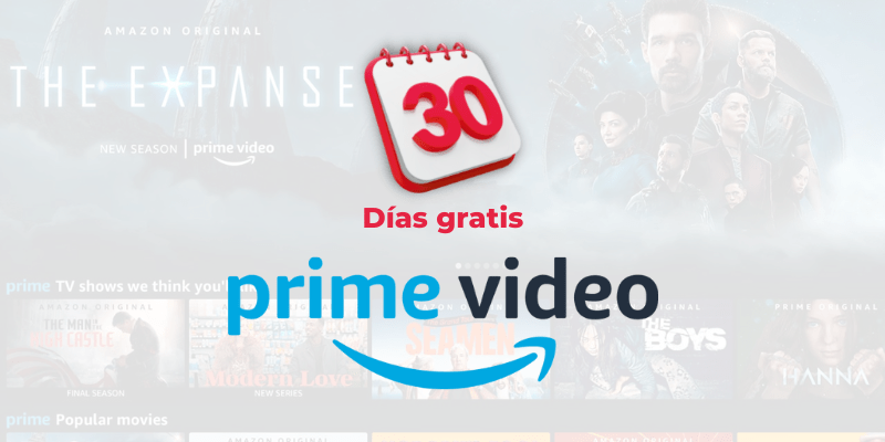 amazon prime video 30 dias gratis